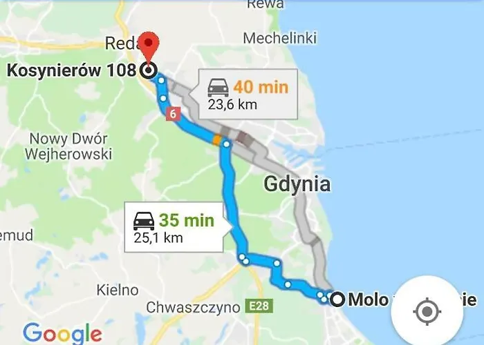 Przy Aquaparku W Redzie 公寓